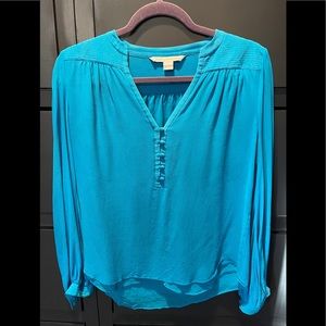 Diane von Furstenberg Chloe Silk Chiffon Blouse